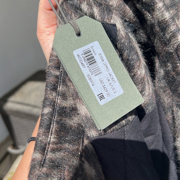 All Saints Leopard Jacket - Picture 13 of 15